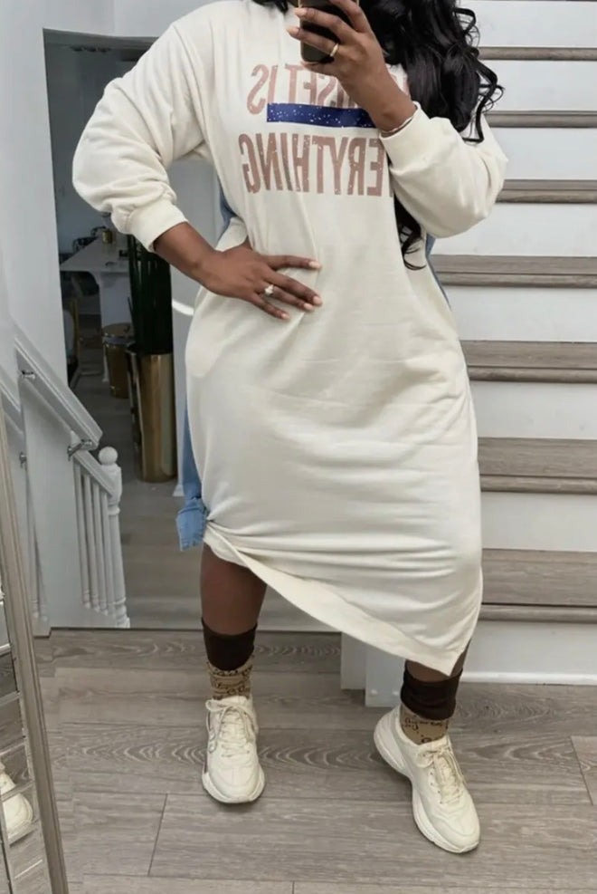 Cream Mindset Dress