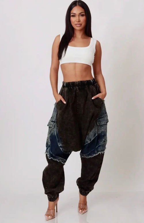 Harmen Patchwork Joggerss