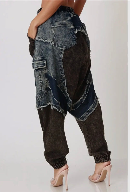 Harmen Patchwork Joggerss