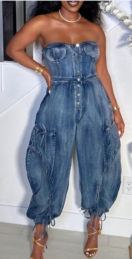 Denim Jumpsuit