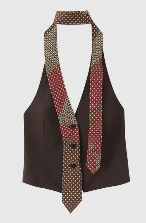Halter Neck Vest Top