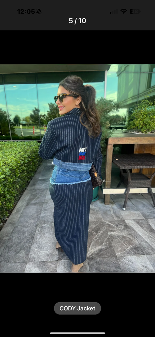 Navy Cody Jacket